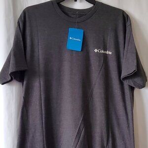NWT!  Men's Columbia Explore the Outdoors T-Shirt - Gray Size: XL